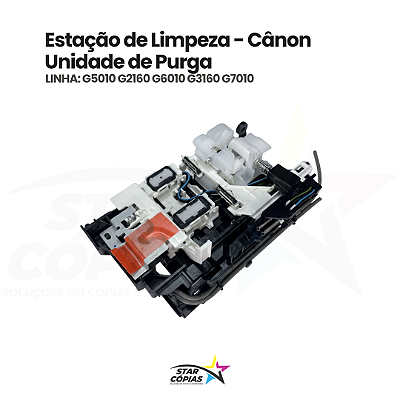 Estação de Limpeza (Estação de Purga) Original Canon | G5010 / G2160 / G6010 / G3160 / G7010