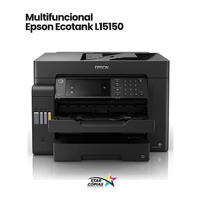 Multifuncional Epson EcoTank L15150 A3+ | Wi-Fi Duplex com Tanque de Tinta - REVISADA