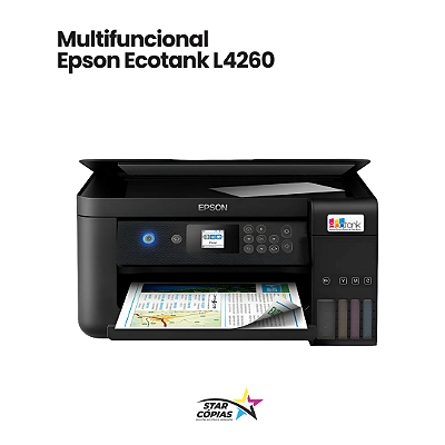 Multifuncional Epson EcoTank L4260 | A4 Wi-Fi Duplex - REVISADA