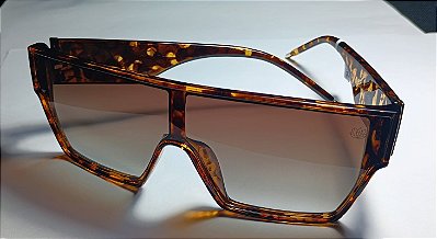Óculos Solar Polarizado Marrom Estilo Único