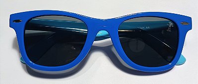 Óculos Solar Infantil Flexível Polarizado Azul