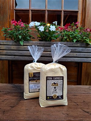 Fubá de Moinho de Pedra Carnielli (1Kg)