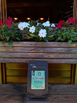 Café Carnielli Eksotiese Grão 250g - Floral Rosa Branca