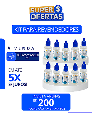 Kit Revendedor "1" | 10 Frascos de 30 ml