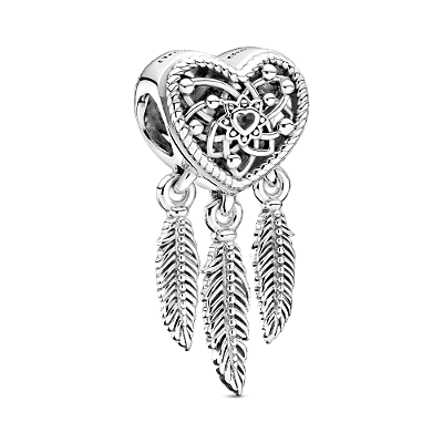 Charm Filtro Dos Sonhos Em Duas Plumas Em Três Plumas