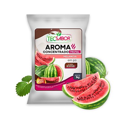 Aroma Idêntico ao Natural de Melancia em Pó Frutal