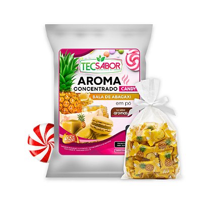 Aroma Idêntico ao Natural de Bala de Abacaxi em Pó Candy