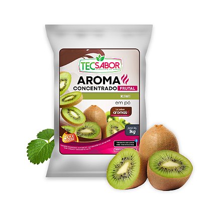 Aroma de Kiwi Idêntico ao Natural Pó e Líquido Frutal