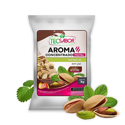 Aroma de Pistache Idêntico ao Natural Pó e Líquido Frutal