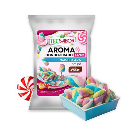 Aroma de Marshmallow Idêntico ao Natural Pó e Líquido Candy