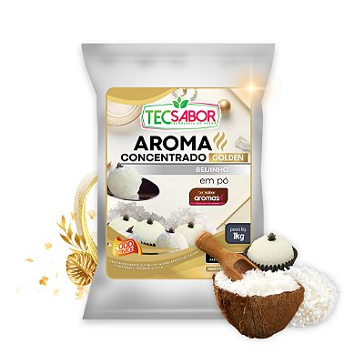 Aroma de Beijinho Idêntico ao Natural Pó e Líquido Golden