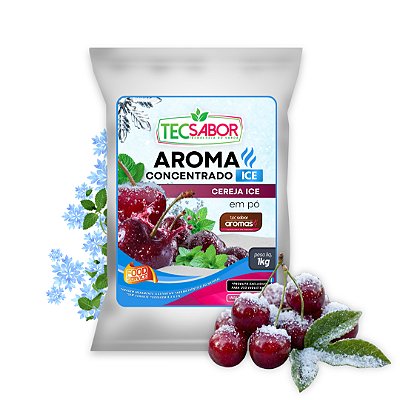 Aroma de Cereja ICE Idêntico ao Natural Pó e Líquido ICE