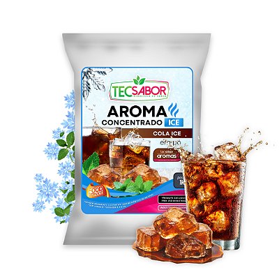Aroma de Cola ICE Idêntico ao Natural Pó e Líquido ICE
