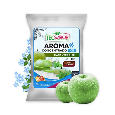 Aroma de Maçã Verde ICE Idêntico ao Natural Pó e Líquido ICE