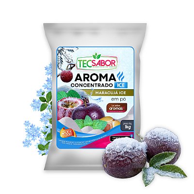 Aroma de Maracujá ICE Idêntico ao Natural Pó e Líquido ICE