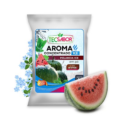Aroma de Melancia ICE Idêntico ao Natural Pó e Líquido ICE