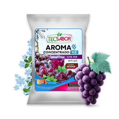 Aroma de Uva ICE Idêntico ao Natural Pó e Líquido ICE