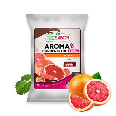 Aroma de Toranja Idêntico ao Natural Pó e Líquido Frutal