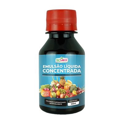 Emulsão Líquida Concentrada 100ml Diversos Sabores