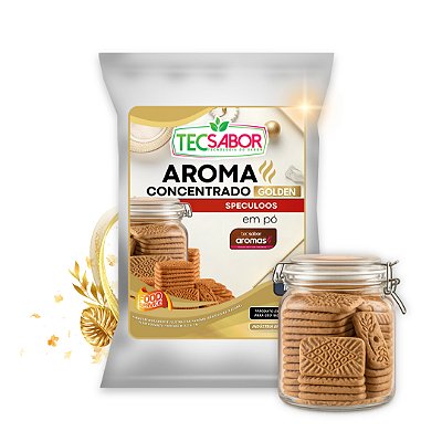Aroma de Speculoos Idêntico ao Natural Pó e Líquido Golden