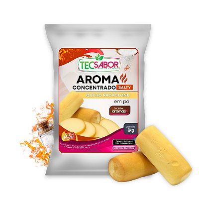 Aroma de Queijo Provolone Idêntico ao Natural Pó e Líquido Salty