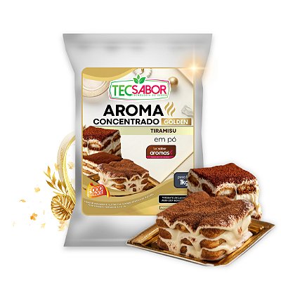 Aroma de Tiramisu Idêntico ao Natural Pó e Líquido Golden