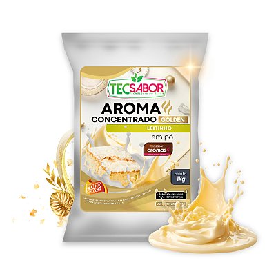 Aroma de Leitinho Idêntico ao Natural Pó e Líquido Golden