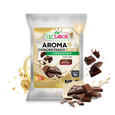 Aroma de Chocoleitinho Idêntico ao Natural Pó e Líquido Golden