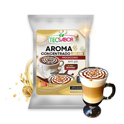 Aroma de Mocaccino Idêntico ao Natural Pó e Líquido Golden