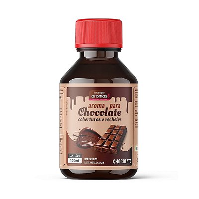 Aroma Lipossolúvel para Chocolate, Recheios e Coberturas – 100ml