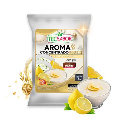 Aroma de Mousse de Limão Idêntico ao Natural Pó e Líquido Golden