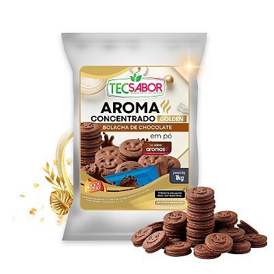 Aroma de Bolacha de Chocolate Idêntico ao Natural Pó e Líquido Golden