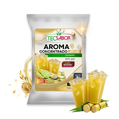 Aroma de Garapa Caldo de Cana Idêntico ao Natural Pó e Líquido Golden