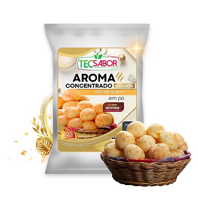 Aroma de Pão de Queijo Idêntico ao Natural Pó e Líquido Golden
