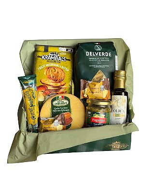 Cesta Gourmet com Massa Italiana e Sabores Especiais