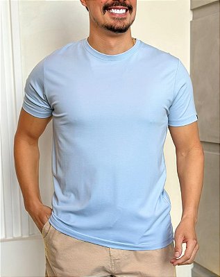 CAMISETA SOFT GUINDO AZUL CLARO