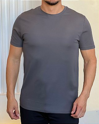 CAMISETA SOFT GUINDO CINZA