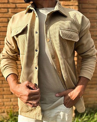 OVERSHIRT GUINDO BEGE