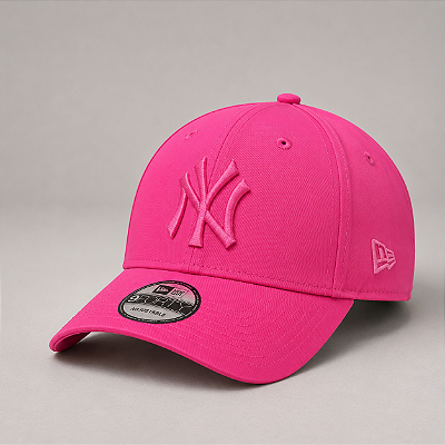 Boné Unissex Ajustável com Fivela Rosa | Logo Rosa