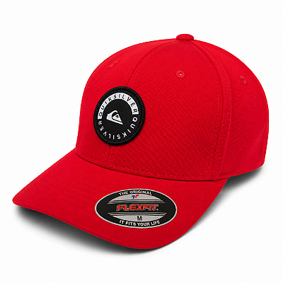 Boné Quiksilver Flexfit Patch Removível em Velcro Unissex