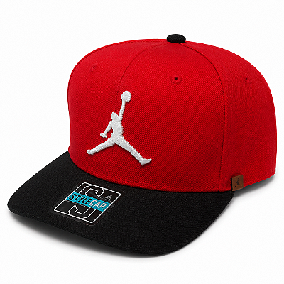 Boné Jordan Snapback Aba Semi Curva Ajustável Unissex