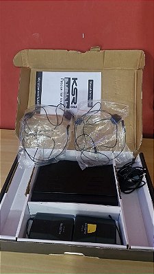 2 Microfones sem fio - Lapela - KSR Seminovo