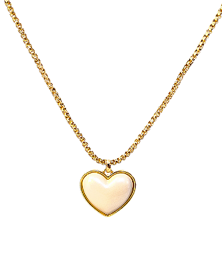 Colar Coração folheado a Ouro 18K