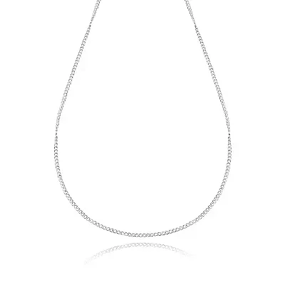 Corrente Masculina 2mm 60cm Folheado a Prata 1000