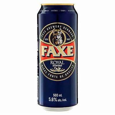 CERVEJA FAXE ROYAL LT 500 ML