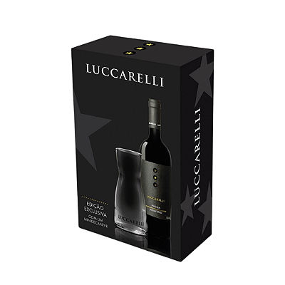 KIT LUCCARELLI PUG+ MINI DECANTER