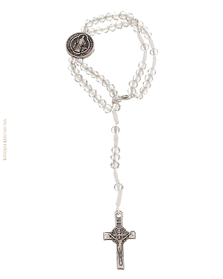 Terço Pulseira de Cristal | São Bento