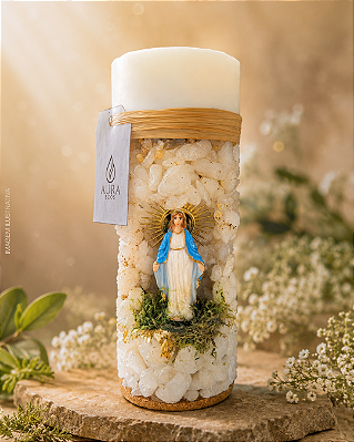 Vela Oratória Aromática – Nsa. das Graças | Edição Limitada º Mês das Mães