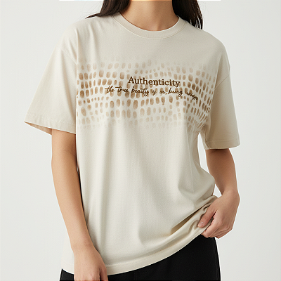 T-Shirt Authenticity - 100% algodão - Marca Enfim