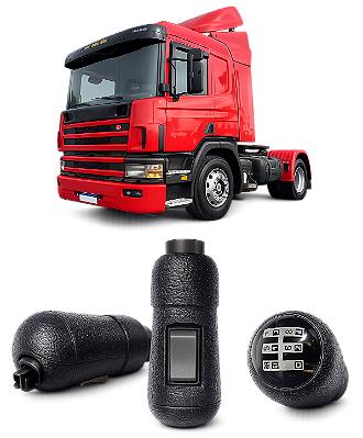 Manopla da alavanca do câmbio 8 marchas com interruptor Scania 114 124 164 94 R113 T113